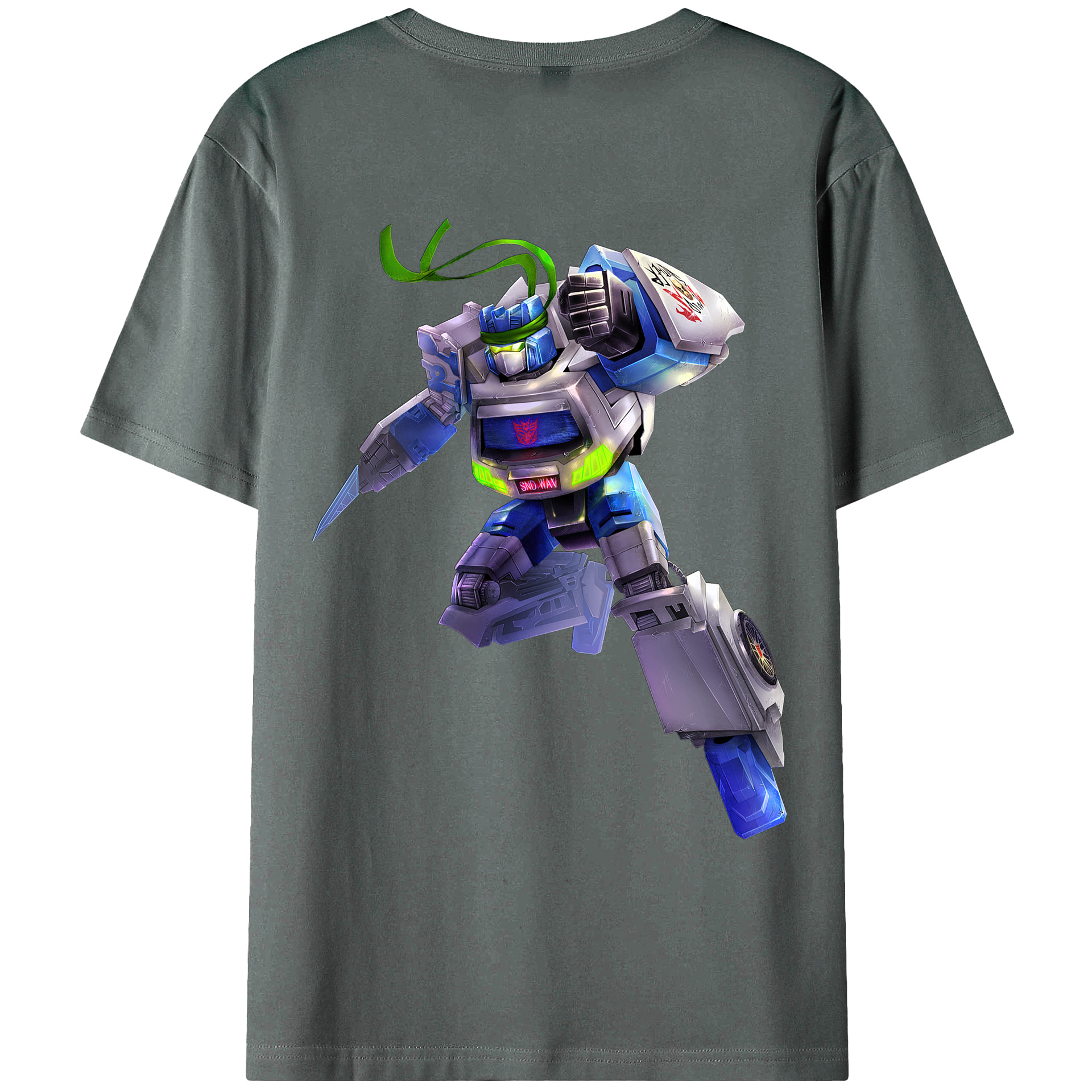 （画像用）  綿100％ メンズ半袖Tシャツ（バックプリント） 通気性